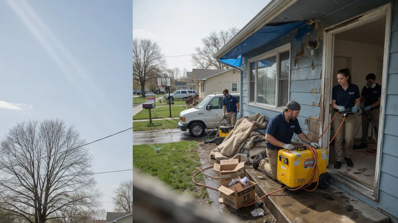 Basement Flood Cleanup in Schulenburg, TX near me